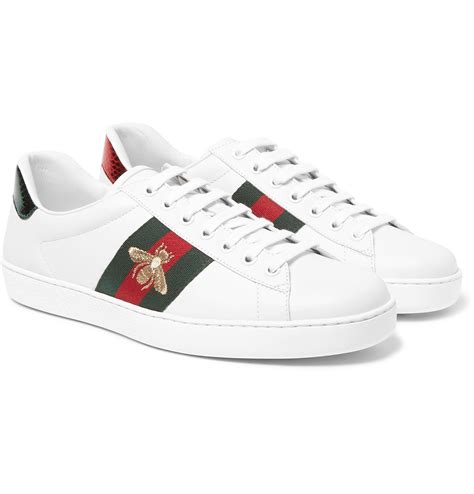 white gucci trainers|white gucci trainers men's.